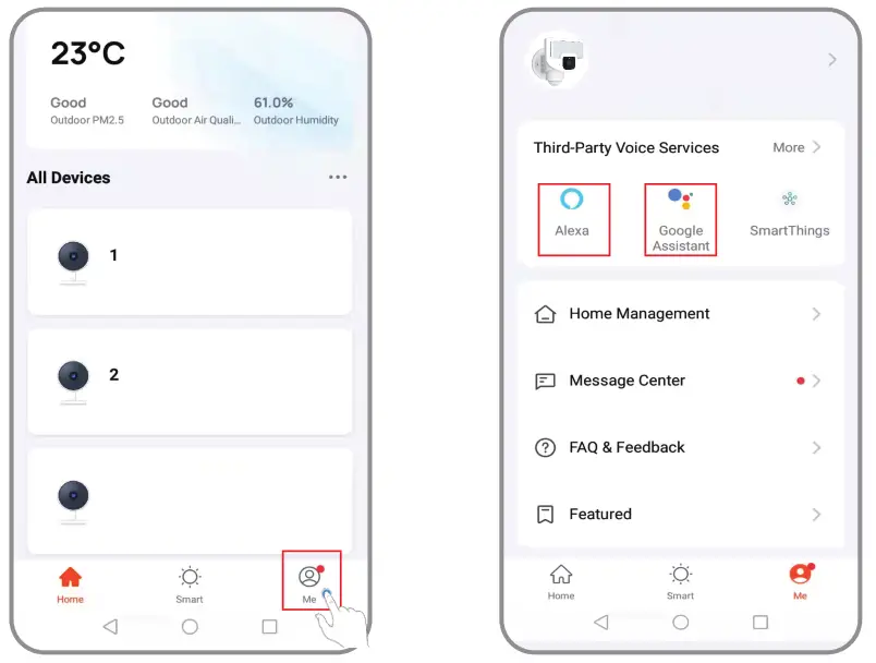 VERSONEL VSL95 Motorized Motion Tracking Security Light - gogle home