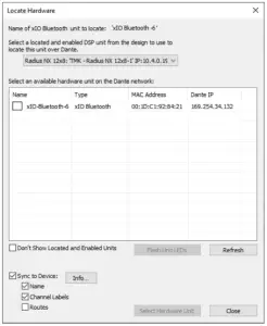 Locating xIO Bluetooth