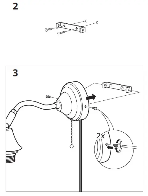 IKEA 304 161 92 ÅRSTID Table Lamp with LED Bulb- 4