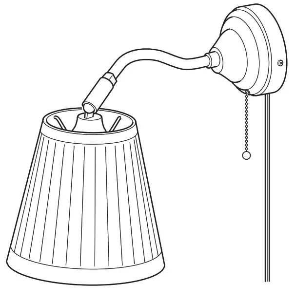 IKEA 304 161 92 ÅRSTID Table Lamp with LED Bulb