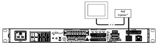 Powersoft WM Touch PoE fed Wall-Mounted Touch Screen 2