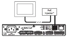 Powersoft WM Touch PoE fed Wall-Mounted Touch Screen 4