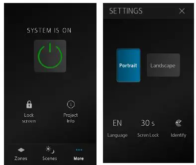 Powersoft WM Touch PoE fed Wall-Mounted Touch Screen 8