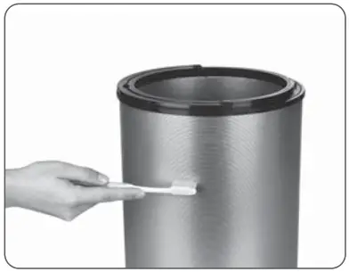 Clean the prefilter-2