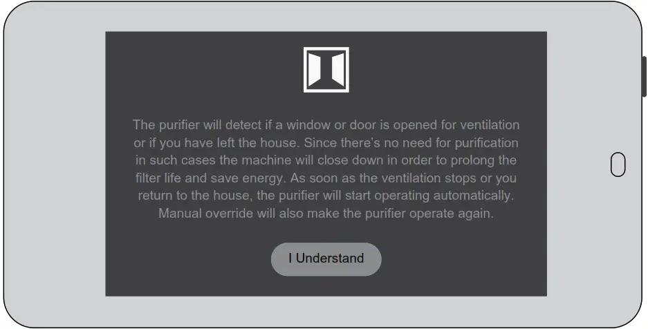 Ventilation warning-