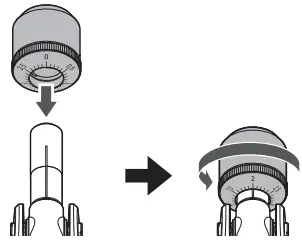 audio technica AT LP3XBT Automatic Wireless Turntable - counterweight