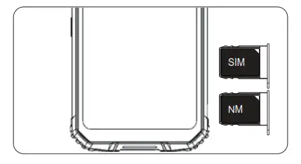 OUKITEL WP10 Smartphone - How to insert the card 3