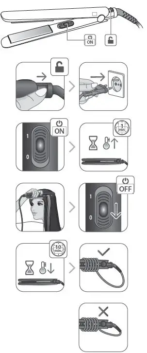 Rowenta 1820008161 Hair Straightener 1