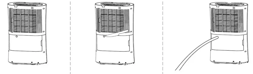 concept OV2016 Perfect Air Smart Air Dehumidifier - Continuous drainage of water