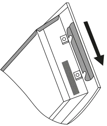 bewello BW2023 Electric Wall Fireplace Heater LED - glass