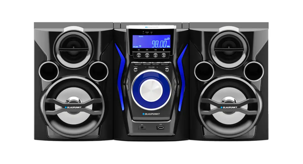 Blaupunkt Mc60bt Hifi Music Center With Cd-usb-bluetooth And Karaoke User Manual