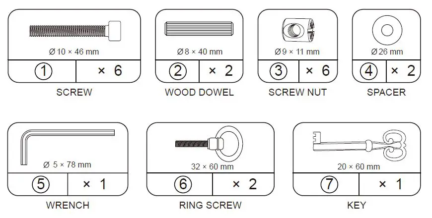 COSTWAY-JV10077-Jewelry-Cabine-4