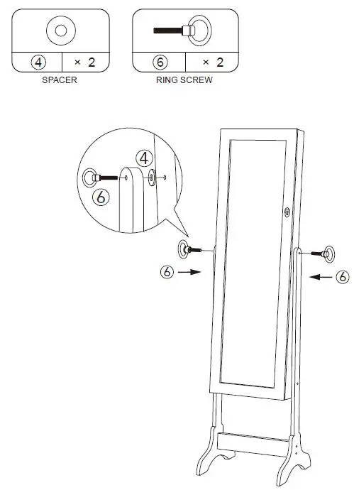 COSTWAY-JV10077-Jewelry-Cabine-7