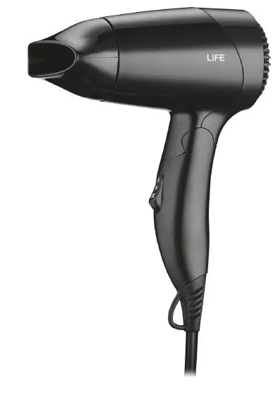 LiFE 221-0142 MyStyle Hairdryer with Pouch 1200W pro