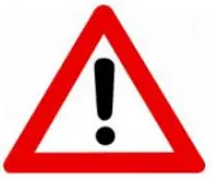 Wechip 2.4G Wireless Remote Controller User Manual - Warning or Caution icon