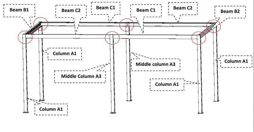 DANCOVER Gazebo San Pablo 3x5-8m and 4x5-8m-Fig12