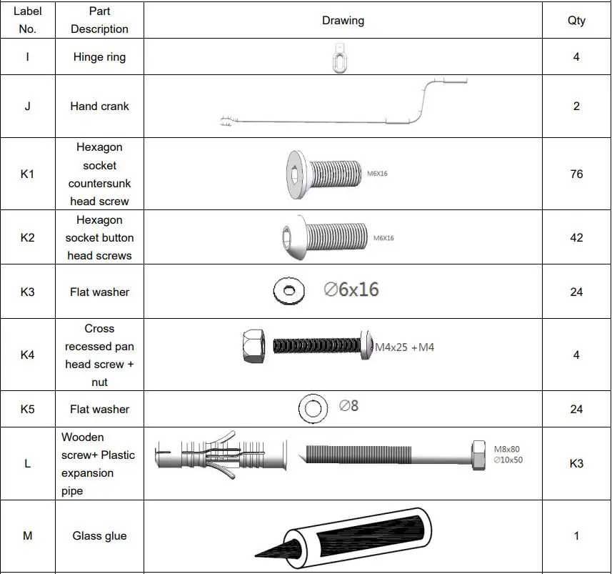 DANCOVER Gazebo San Pablo 3x5-8m and 4x5-8m-Fig4