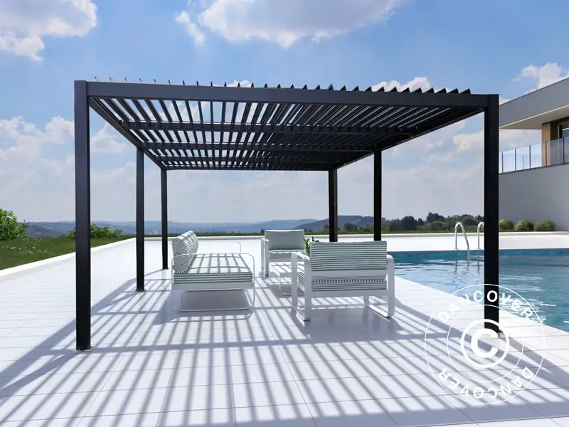 DANCOVER Gazebo San Pablo 3x5-8m and 4x5-8m-Product
