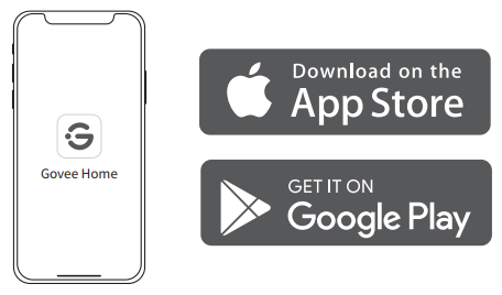 Govee H617E RGBIC LED Strip Lights - Home App