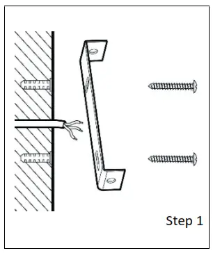 Johan Lewis Balance 2Lt Wall Light - Step 1