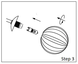 Johan Lewis Balance 2Lt Wall Light - Step3