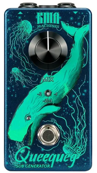 KMA MACHINES 540653 Queequeg 2 Sub Generator Effect Pedal for Electric Guitar and Bass -fig1