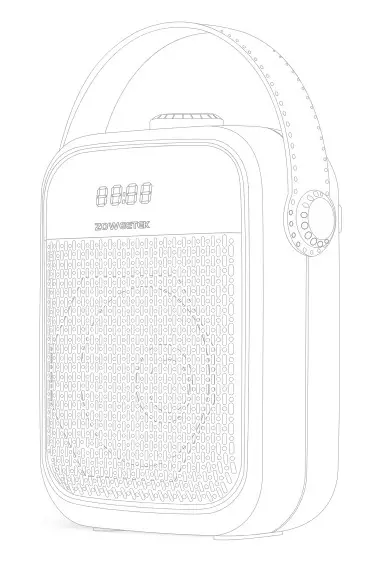 ZOWEETEK ZW H6 Bluetooth Wireless Voice Amplifier - zoweetek