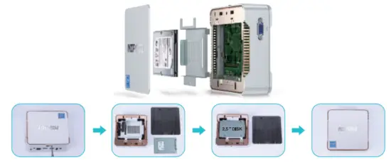 NiPoGi AK1 -8GB -Ram -128GB -Rom -Windows -10 Pro -Ιntel -Celeron -7