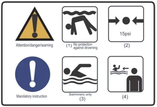 COSTWAY SP37089 11 Inch Inflatable Stand up Paddle Board Set SUP Surfboard - FOR YOUR SAFETY