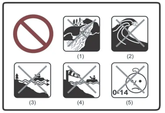 COSTWAY SP37089 11 Inch Inflatable Stand up Paddle Board Set SUP Surfboard - FOR YOUR SAFETY2