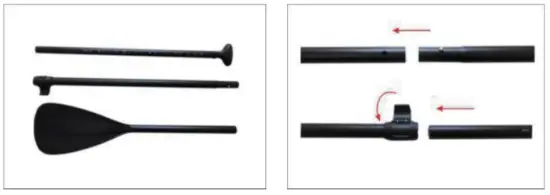 COSTWAY SP37089 11 Inch Inflatable Stand up Paddle Board Set SUP Surfboard - telescopic ISUP paddle