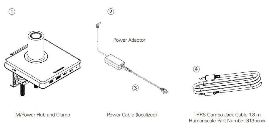 Humanscale M-POWER Charging Station 1