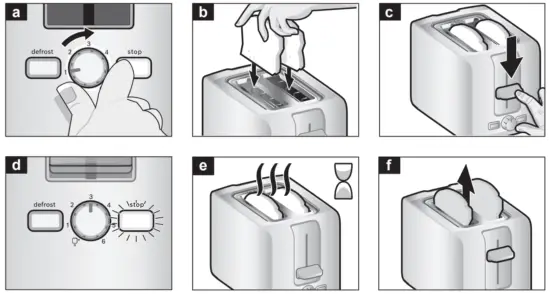 BOSCH TAT6A ComfortLine Compact Toaster Machine - fig 1