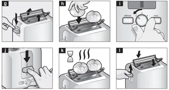 BOSCH TAT6A ComfortLine Compact Toaster Machine - fig 3