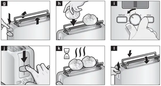 BOSCH TAT6A ComfortLine Compact Toaster Machine - fig 6