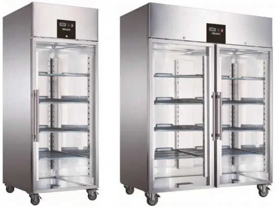 Blizzard BF2SSCR Glass Door Cabinet