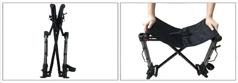 OasisSpace OS 9223L Upright Rollator Walker- step 1