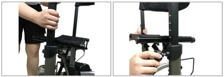 OasisSpace OS 9223L Upright Rollator Walker- step 3