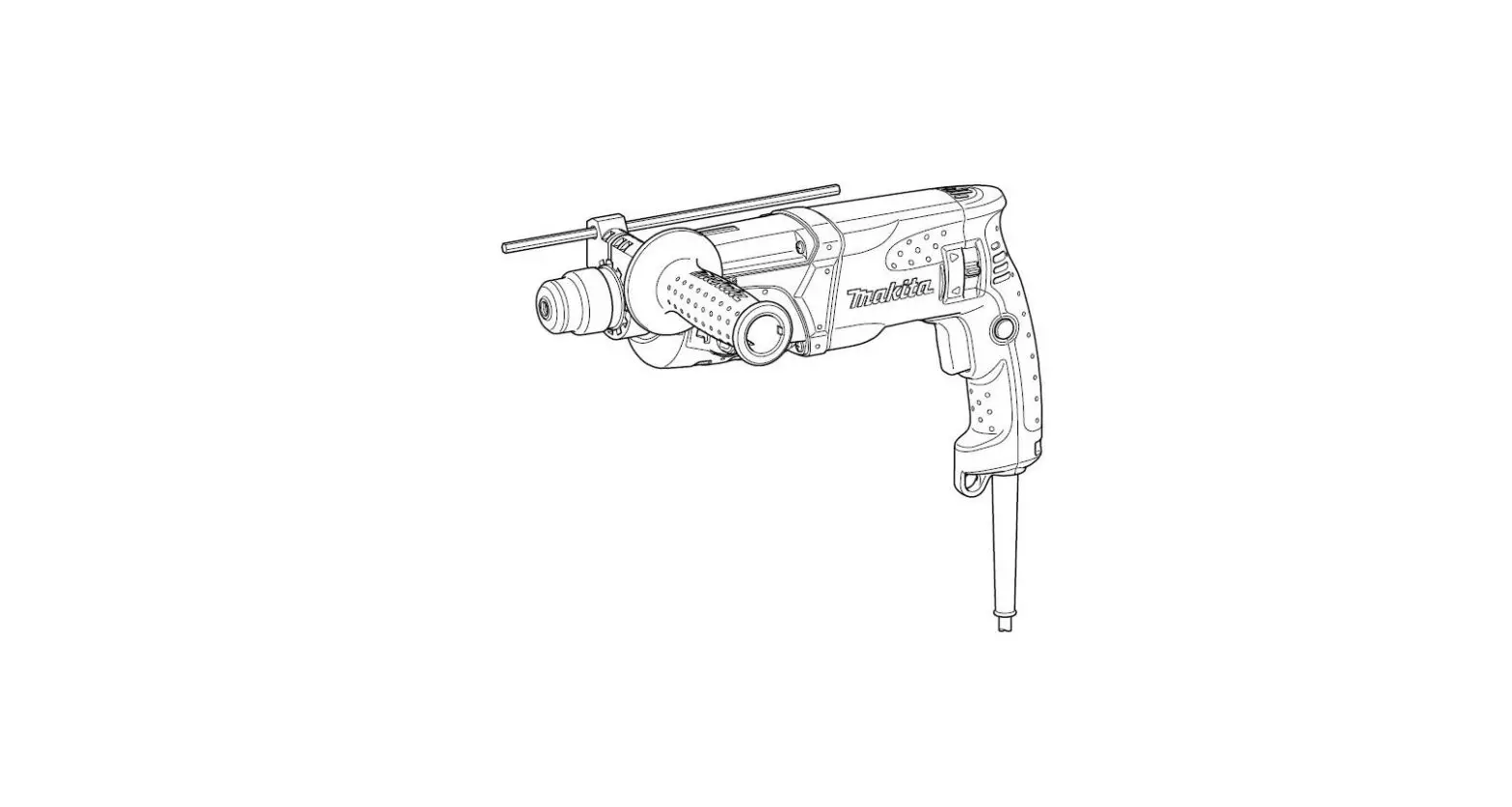 Makita Hr2470 Rotary Hammer Instruction Manual