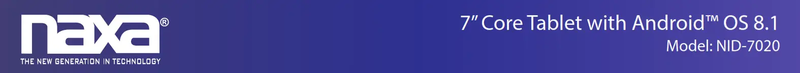 naxa logo & Name/model