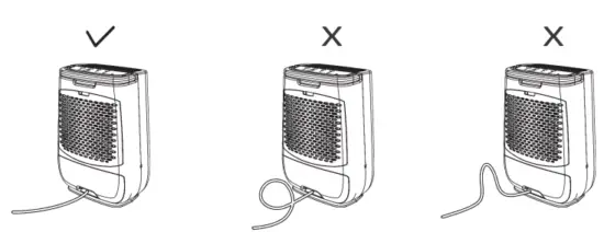 ecoair DD3 Classic MK2 Desiccant Dehumidifier - ATTENTION