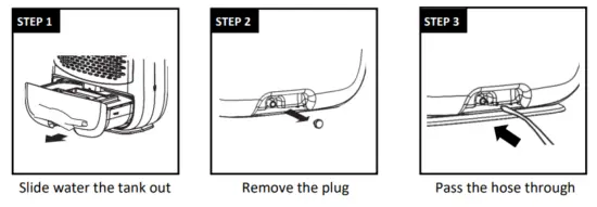 ecoair DD3 Classic MK2 Desiccant Dehumidifier - CONTINUOUS DRAINAGE