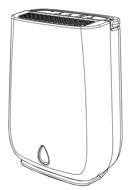 ecoair DD3 Classic MK2 Desiccant Dehumidifier