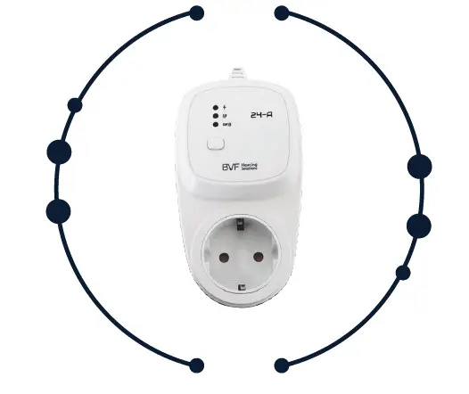 BVF 24-F RF Room Thermostat FIG 3