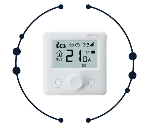 BVF 24-F RF RBVF 24-F RF Room Thermostat PRODUCToom Thermostat PRODUCT