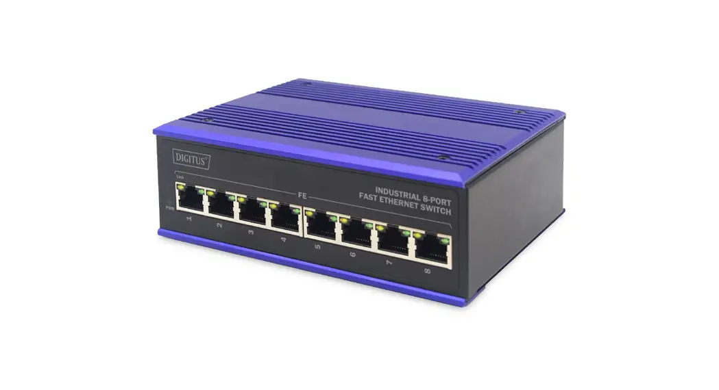 Digitus Dn-650105 Industrial Fast Ethernet Switch 5 Ports Installation Guide