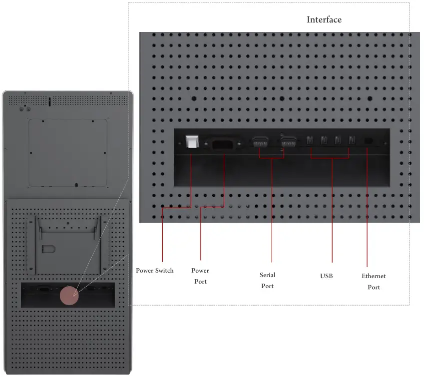 Lenovo MT-2420 Intelligence Devices - back side