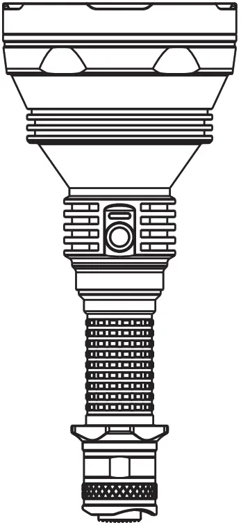 ACEBEAM T28 1300METERS 2500LUMENS ULTRA LONG-RANGE FLASHLIGHT