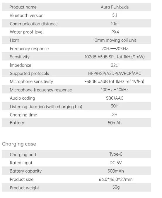 AURA-SOUND-FUNbuds-Wireless-Earphones-Bluetooth-Earbuds-Noise-Cancelling-fig-2