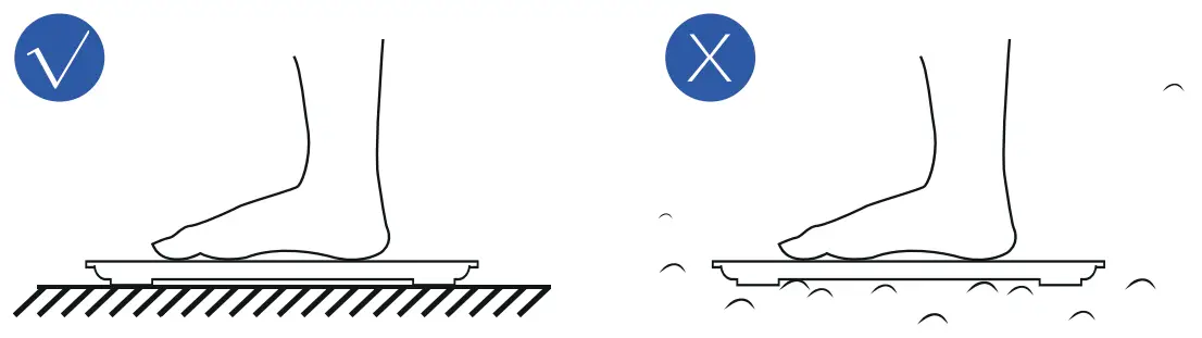 Weighing without the App